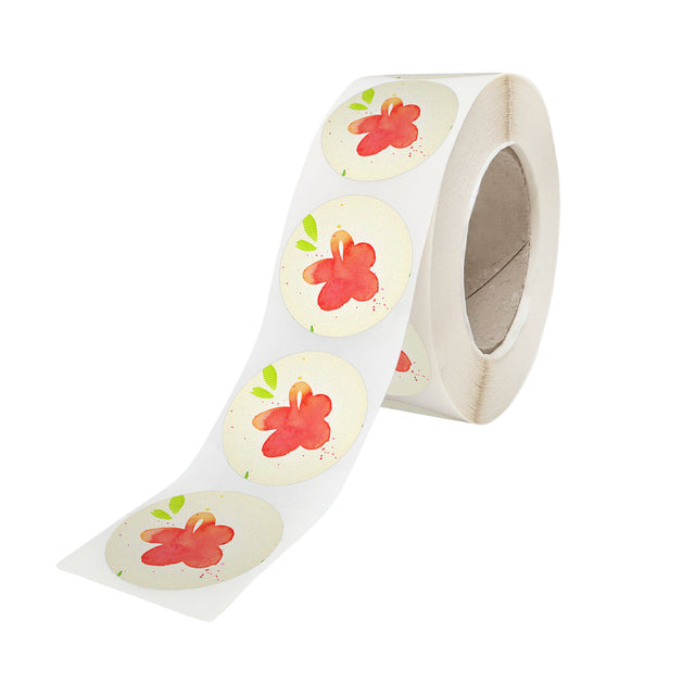 Etichetă autoadezivă/sticker cu Model 13B Floral