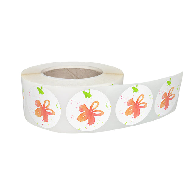 Etichetă autoadezivă/sticker cu Model 13C Floral