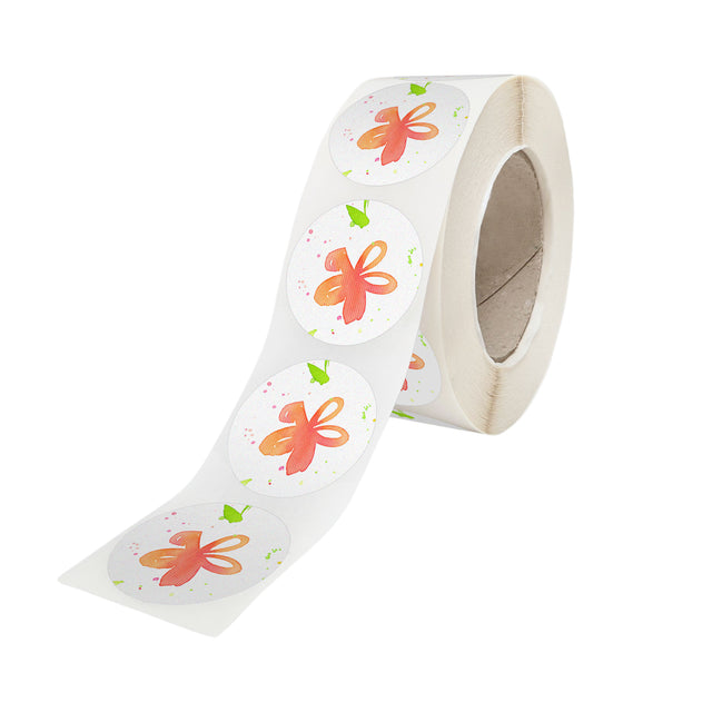 Etichetă autoadezivă/sticker cu Model 13C Floral