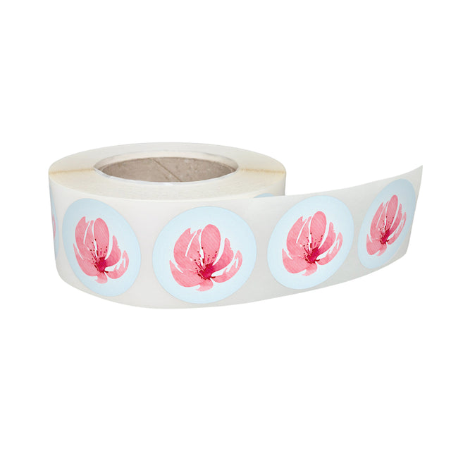 Etichetă autoadezivă/sticker cu Model 14A Floral