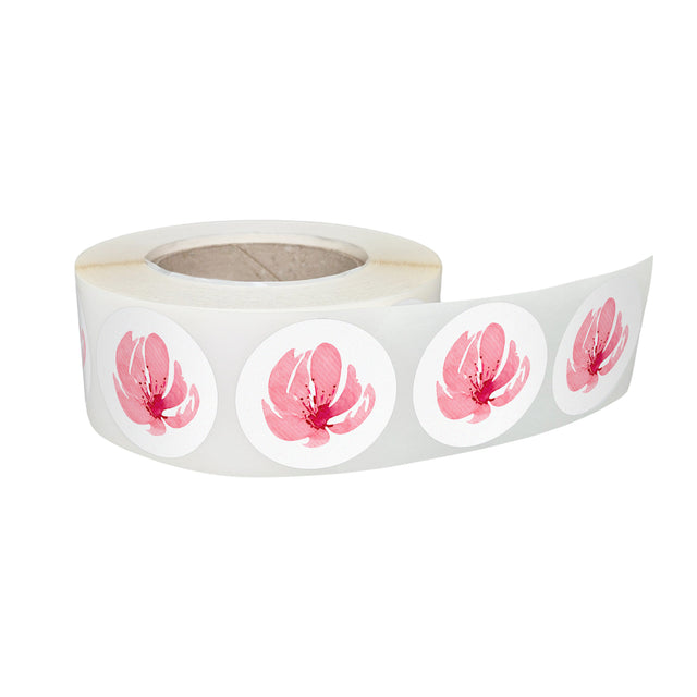 Etichetă autoadezivă/sticker cu Model 14C Floral