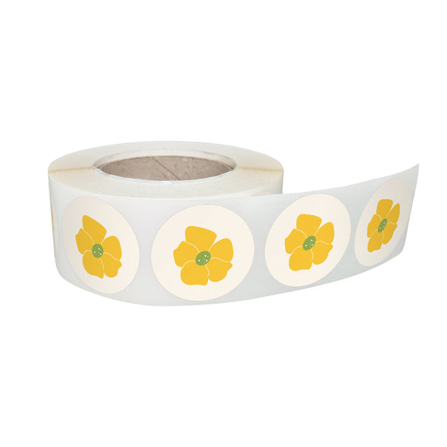 Etichetă autoadezivă/sticker cu Model 5C Floral
