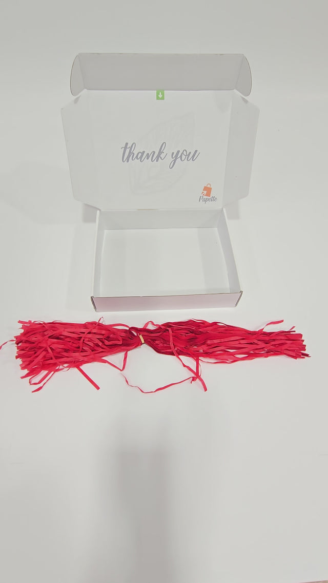 Umplutură din hârtie de mătase pentru cutii  ROȘU