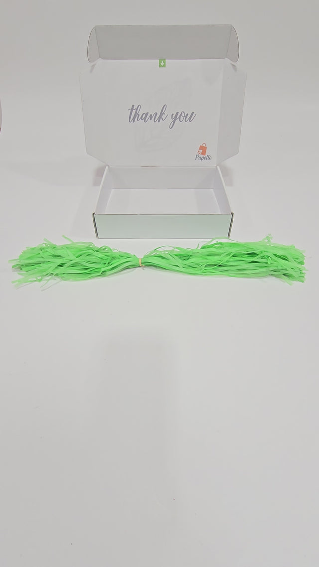 Umplutură din hârtie de mătase pentru cutii  VERDE DESCHIS