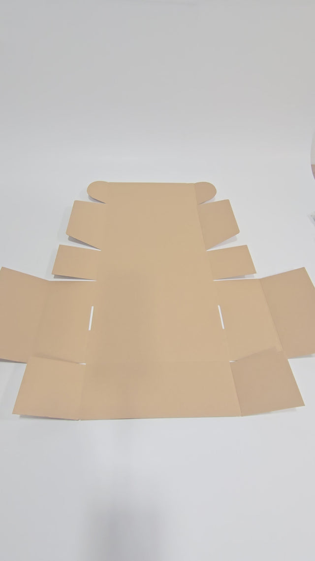 Ansamblare Cutie cu autoformare NATUR Model Craciun Ornament Fiesta dimensiune 28 x 20 x 10cm