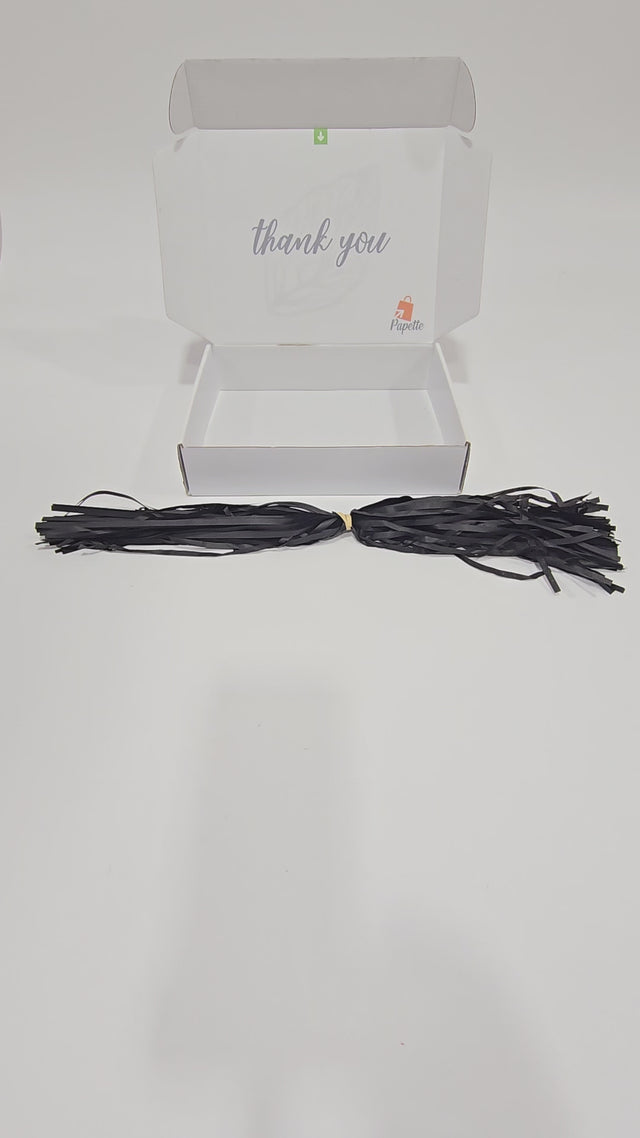 Umplutură din hârtie de mătase pentru cutii  NEGRU