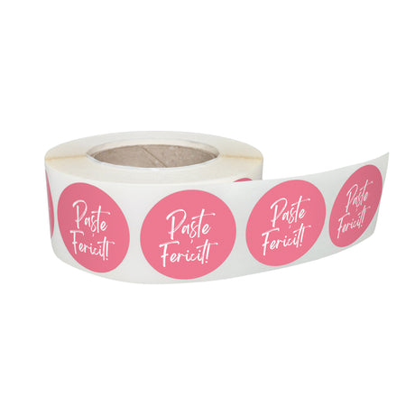 Rola stickere decorative Paște Sweet Egg Paradet 5A – etichete rotunde pentru pachete și cadouri