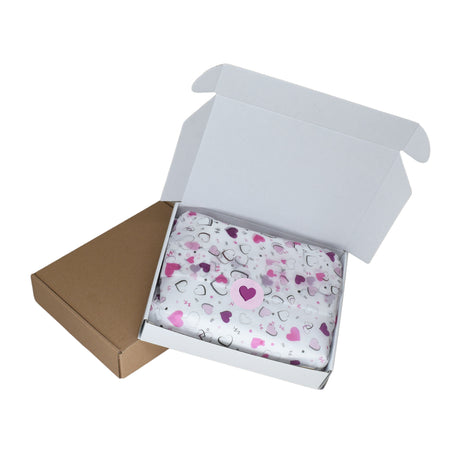 Sticker model Love Pop Hearts 5c, ambalat într-o cutie de transport cu hartie de matase floral 17g/m² – dimensiune 50x75cm