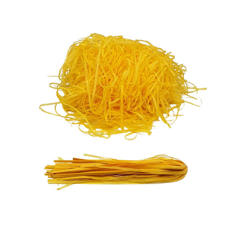 Umplutură din hârtie de mătase galbena pentru pentru ambalaje de cadouri