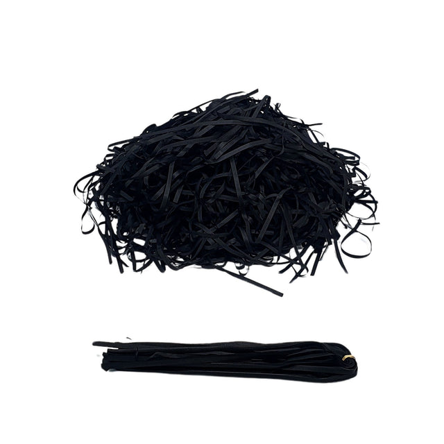 Umplutură din hârtie de mătase neagră pentru pentru ambalaje de cadouri